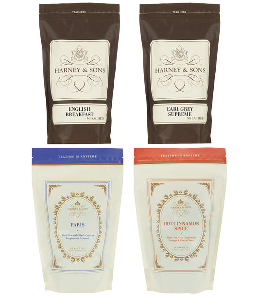 Best Sellers ¨C 4 Bags of 50 Sachet Bundle