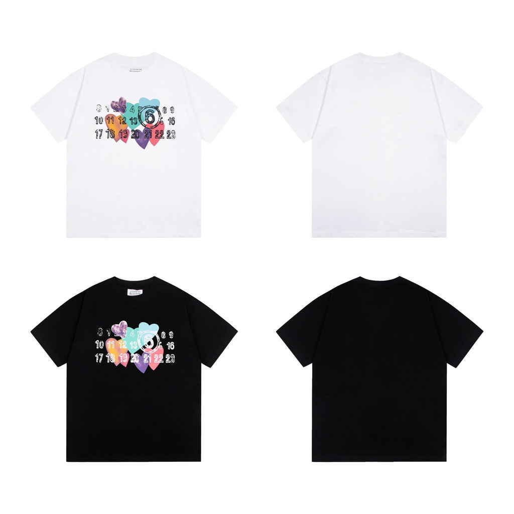 Maison Margiela T-shirt Crew Neck Loose Short Sleeve T-shirt